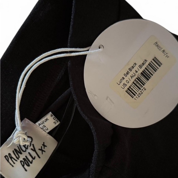 Princess Polly Black Flare Pants from the Luna Set - NWT - Sold out on website - Picture 3 of 5